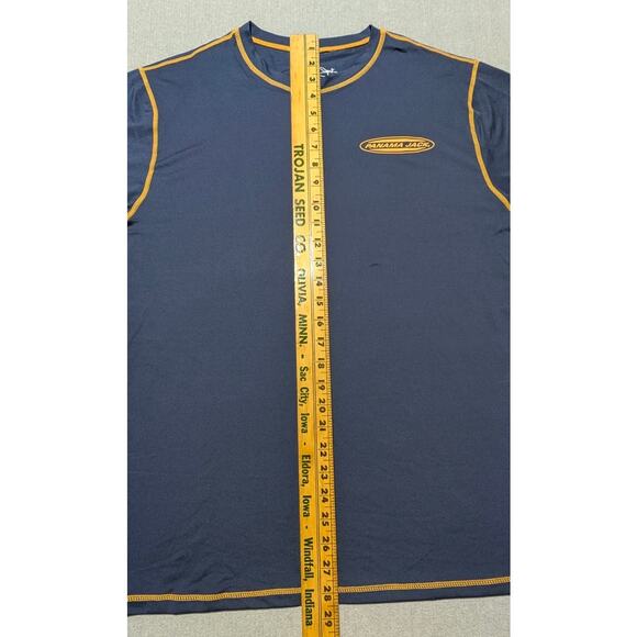 Panama Jack Men’s Rashguard Shirt XL Navy UPF 35+ Quick Dry Stretch Swim Tee NWT - Picture 13 of 13